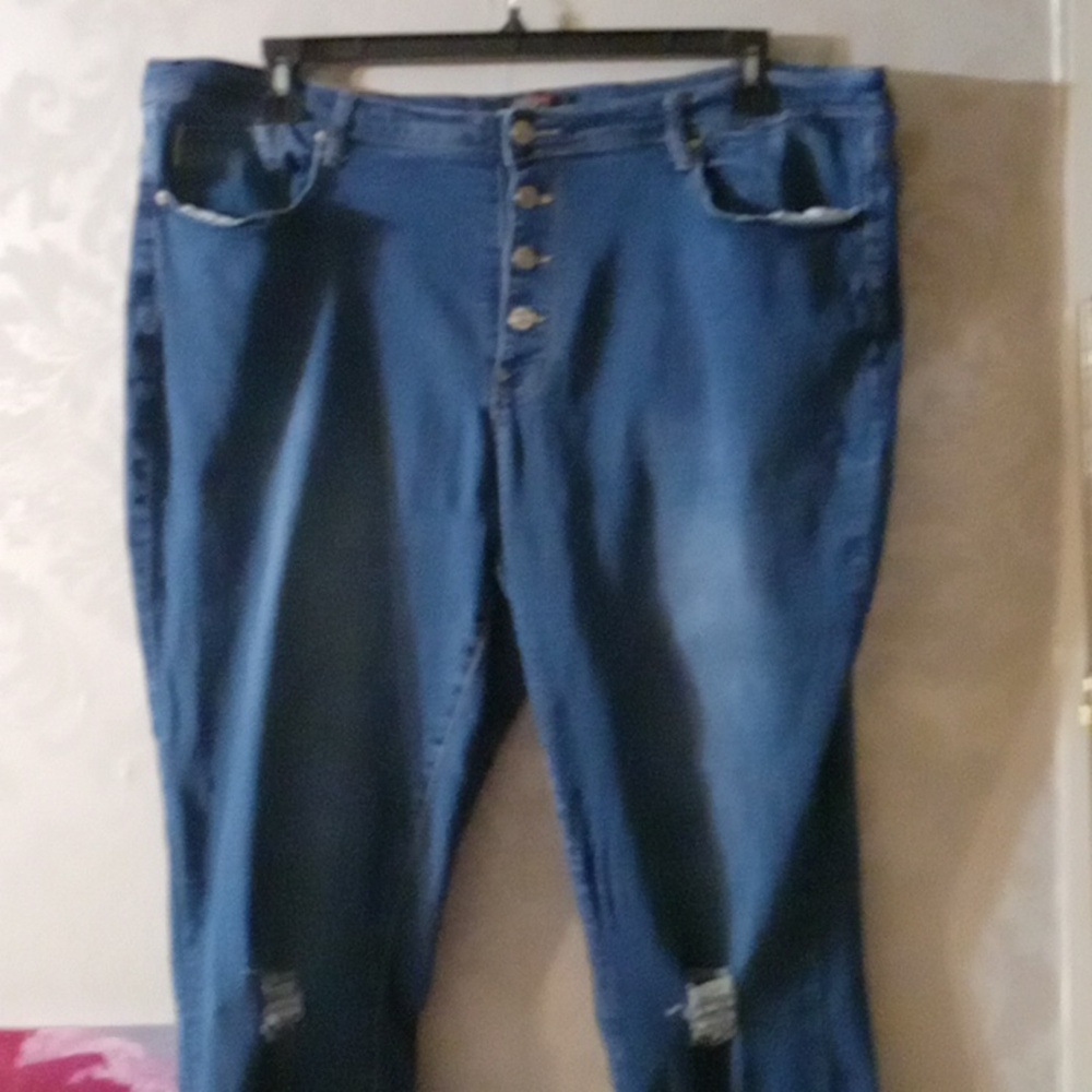 Denim Fever Distressed Jeans 22